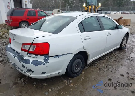 2011 Mitsubishi Galant Fe from USA, damaged, VIN 4A32B2FF1BE023753